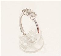 Anello Yukiko Donna in Oro bianco Diamante 0.06 Ct LID3317 - LID3317